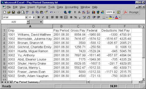 21st Century Accounting Tutorials Payroll Summary Report